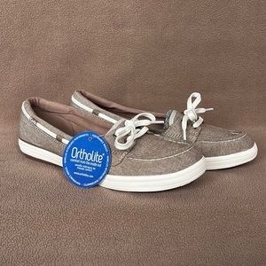 New with tags. Keds Ortholite Slip On boat shoe/sneaker size 9
